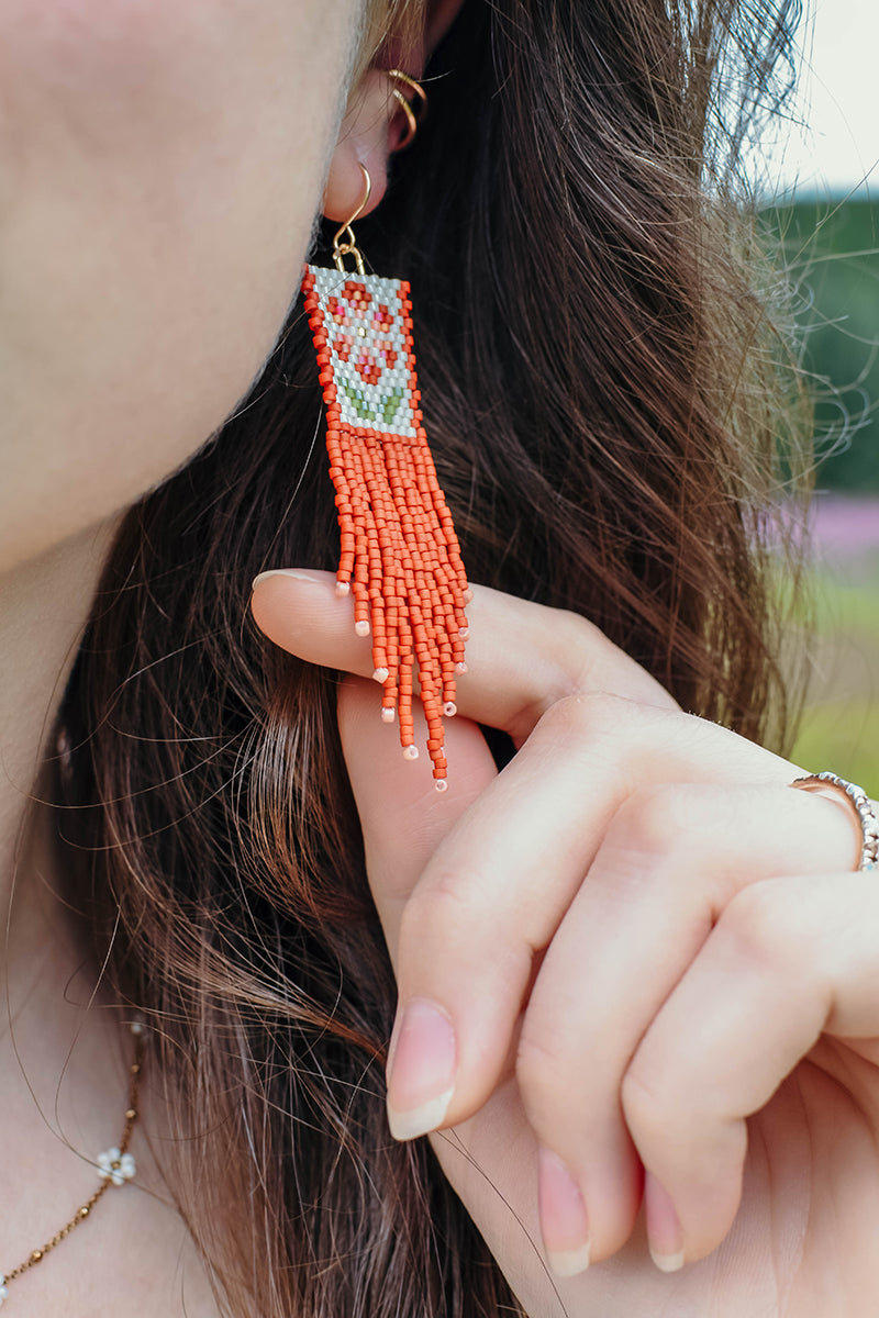 Daisy Folk Fringe Poppy