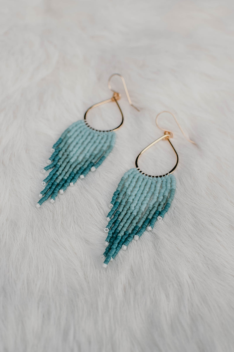 Tally Fringe Seafoam