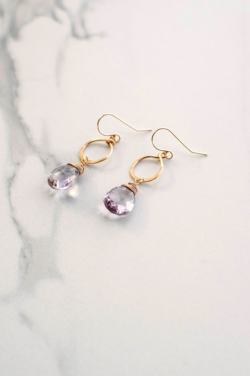 Darla Drop Amethyst