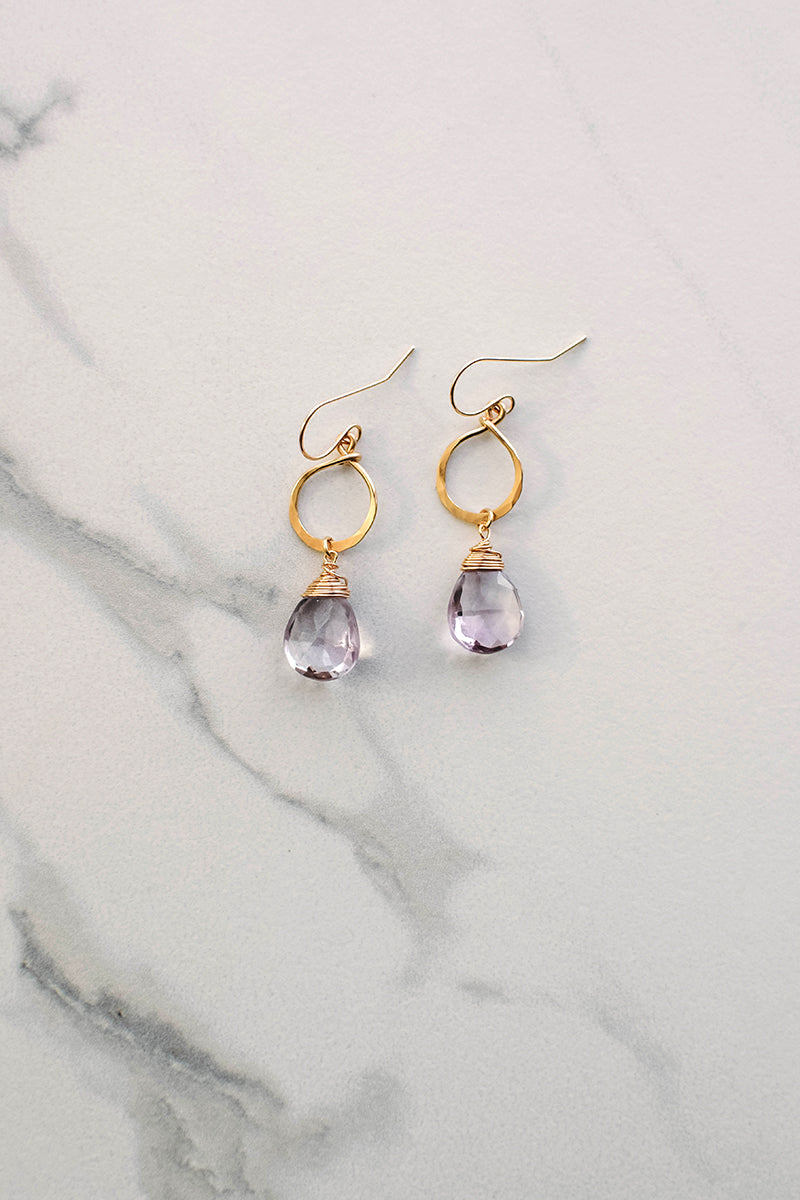 Darla Drop Amethyst
