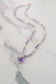 Drop Necklace Amethyst