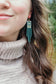 Daisy Folk Fringe Evergreen