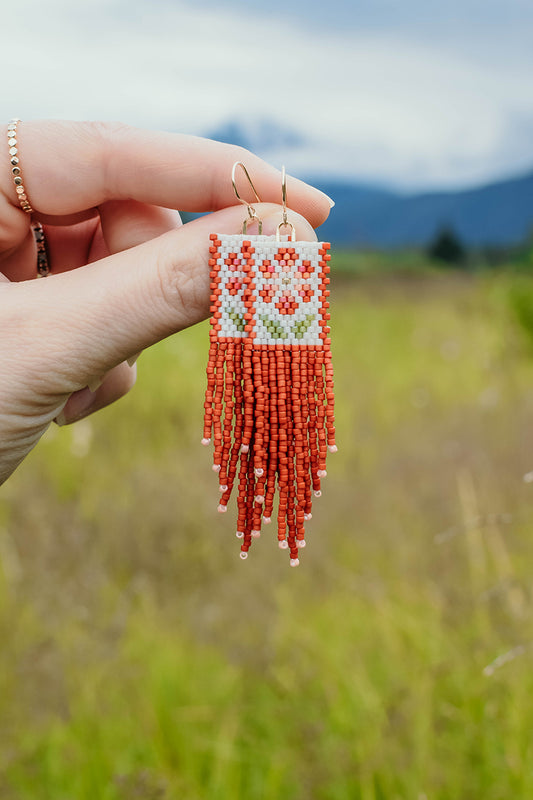 Daisy Folk Fringe Poppy