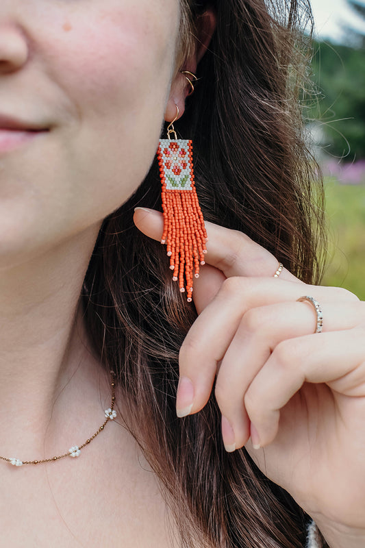 Daisy Folk Fringe Poppy