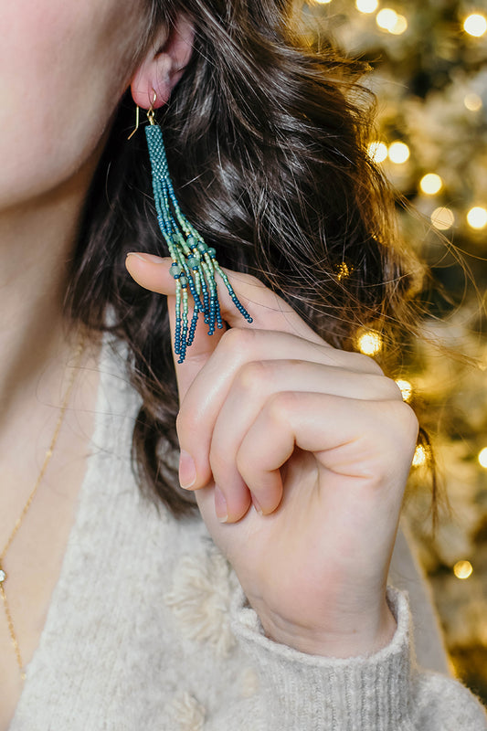 Gemma Tassel Evergreen