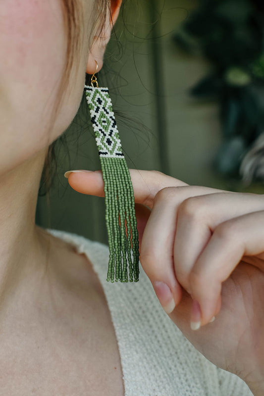 Mystic Fringe Olive